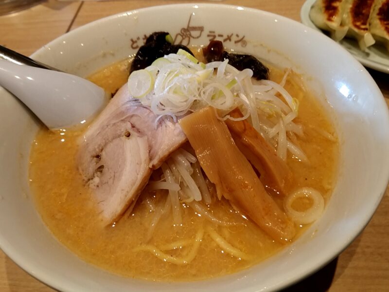 新木場「麺酒蔵　どさん子」味噌ラーメン