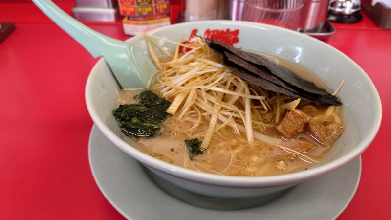 「山岡家」醤油ネギラーメン