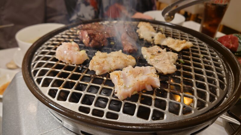 下赤塚の焼肉店「うし山」焼肉